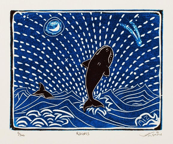 Rights - Breaching Whale