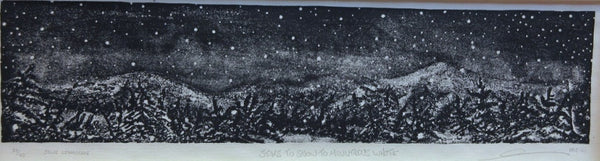 Stars To Snow To Mountains White